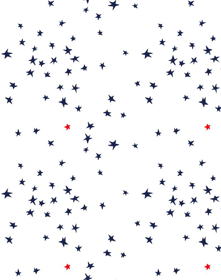 white and red star wallpaper