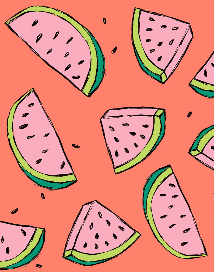 cute watermelon background