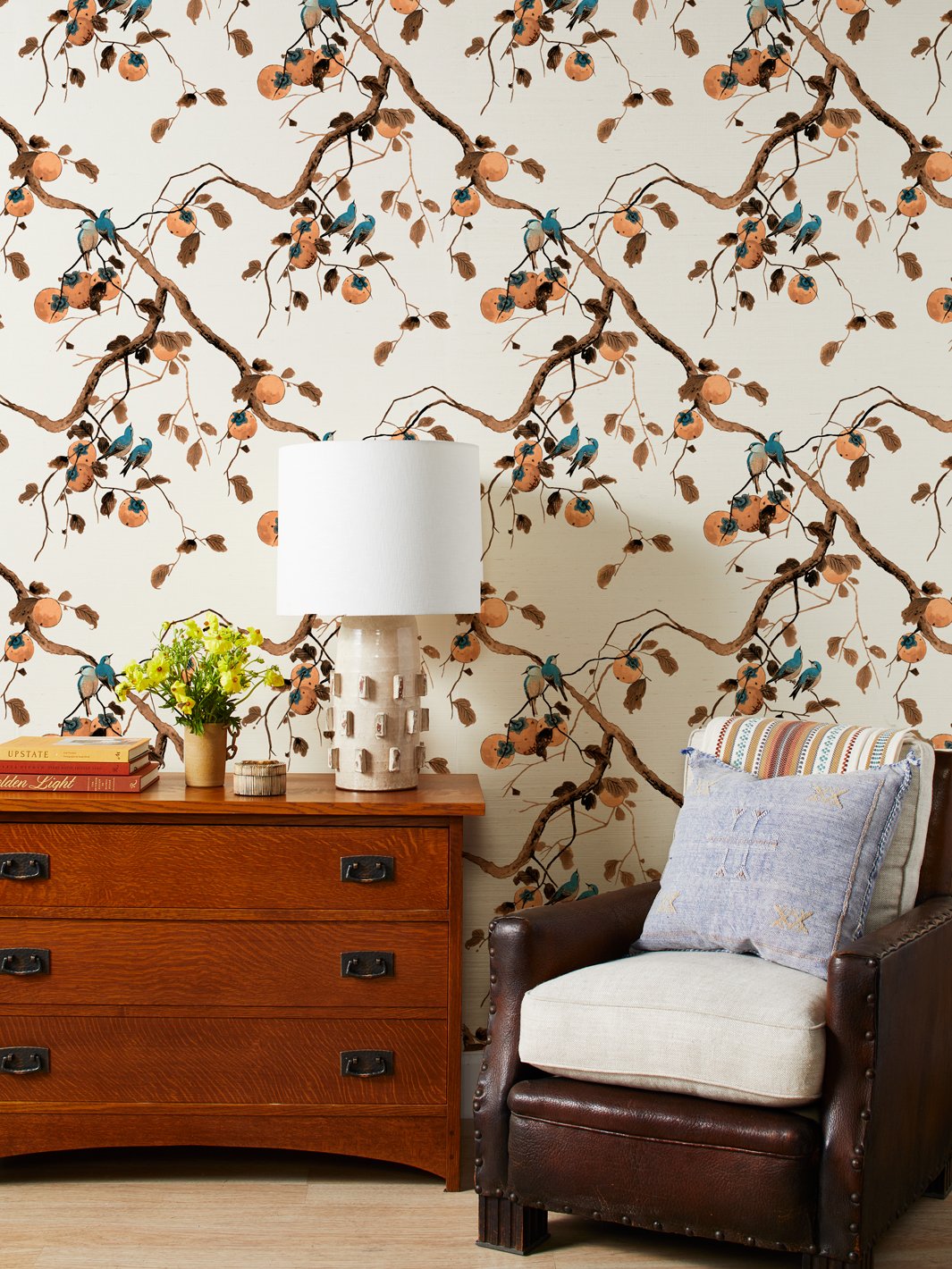 Bird Wallpaper For Walls Designer Bird Pattern Themed Wallpaper   Birds Wallpaper 