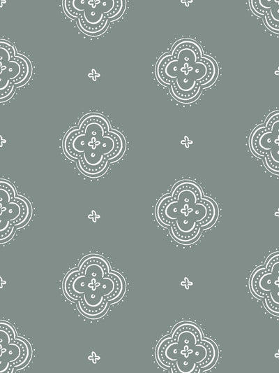 'Abbott Large' Wallpaper by Sugar Paper - Forest