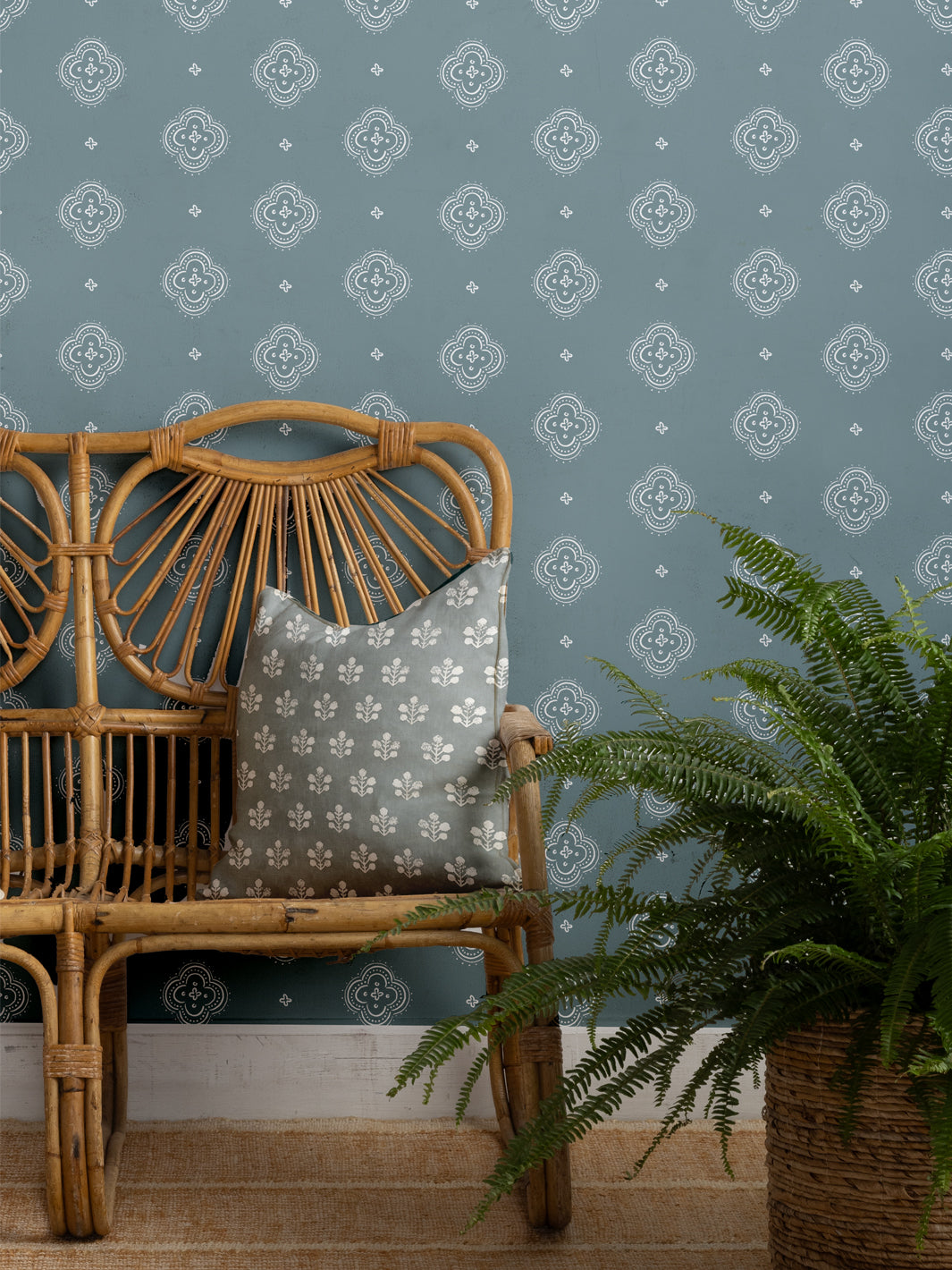 'Abbott Large' Wallpaper by Sugar Paper - Harbor