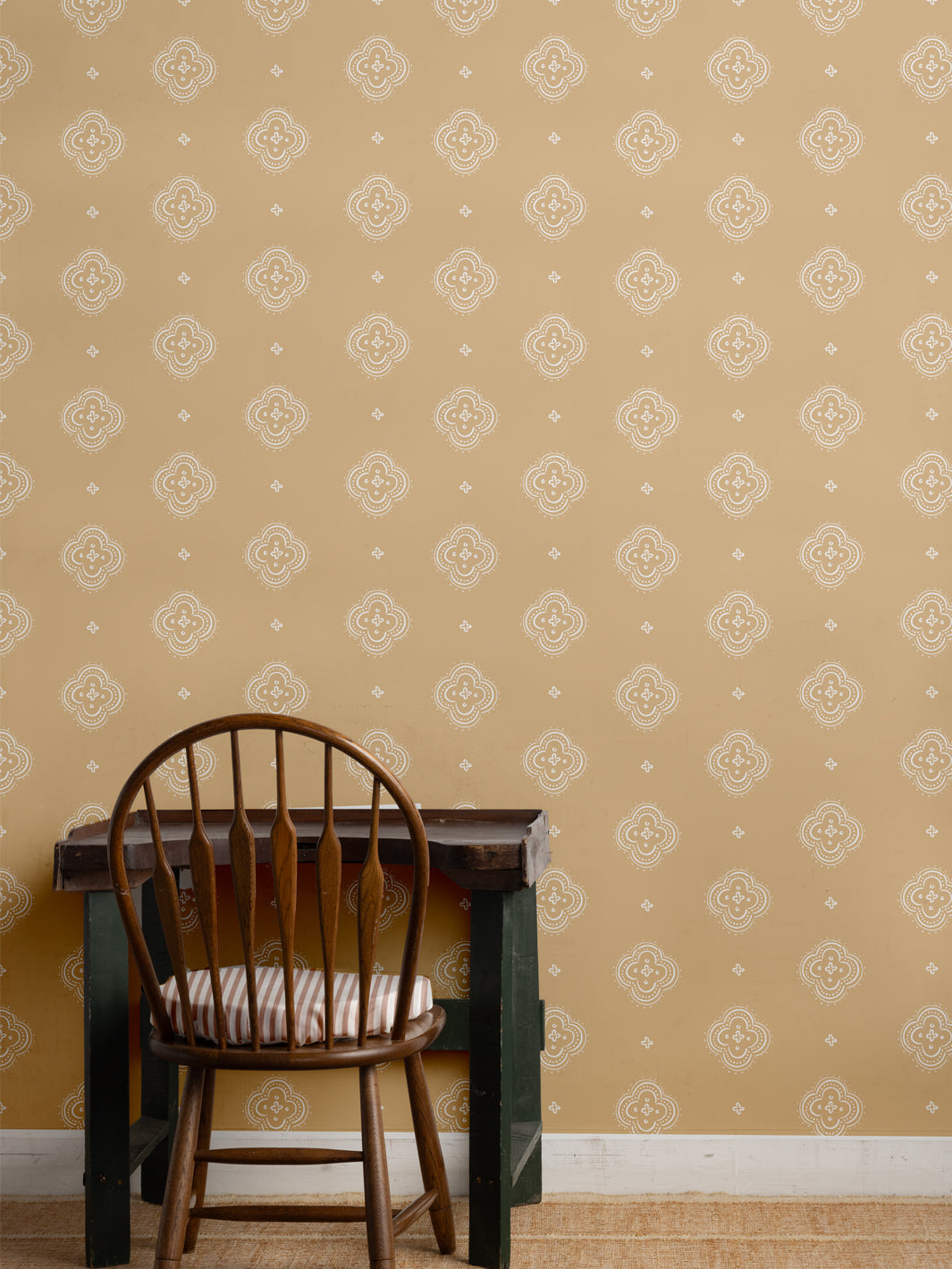 'Abbott Large' Wallpaper by Sugar Paper - Honeycomb