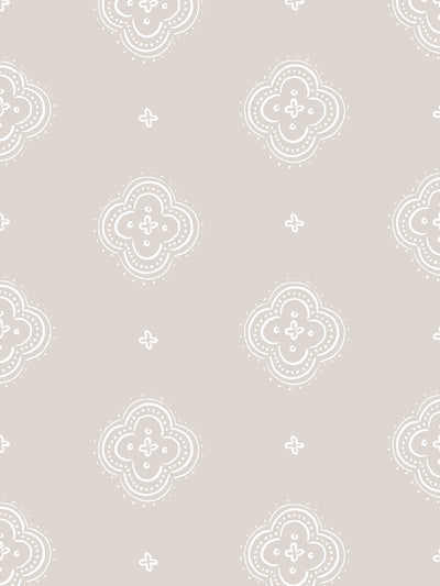 'Abbott Large' Wallpaper by Sugar Paper - Khaki