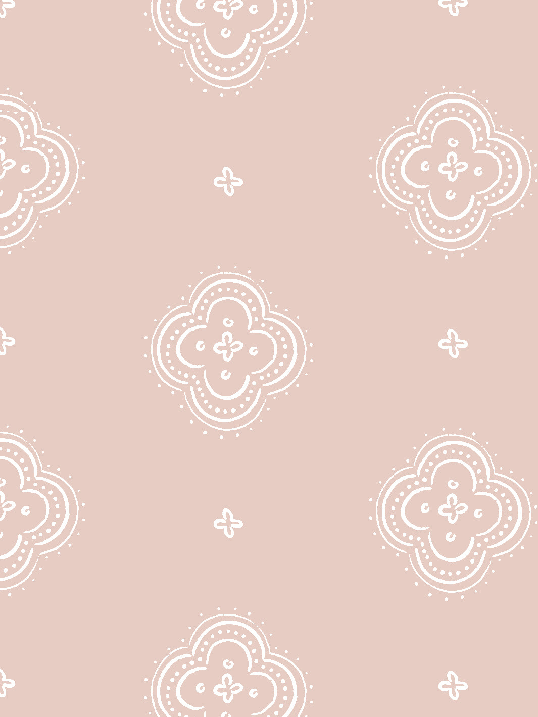 'Abbott' Wallpaper by Sugar Paper - Rose