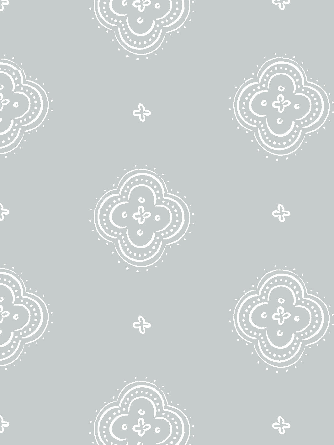 'Abbott' Wallpaper by Sugar Paper - Silver Sage