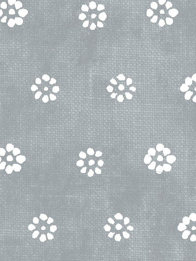 'Aster' Linen Fabric by Sugar Paper - Harbor