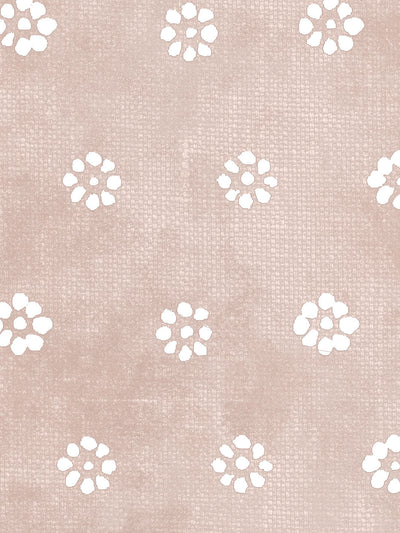 'Aster' Linen Fabric by Sugar Paper - Rose