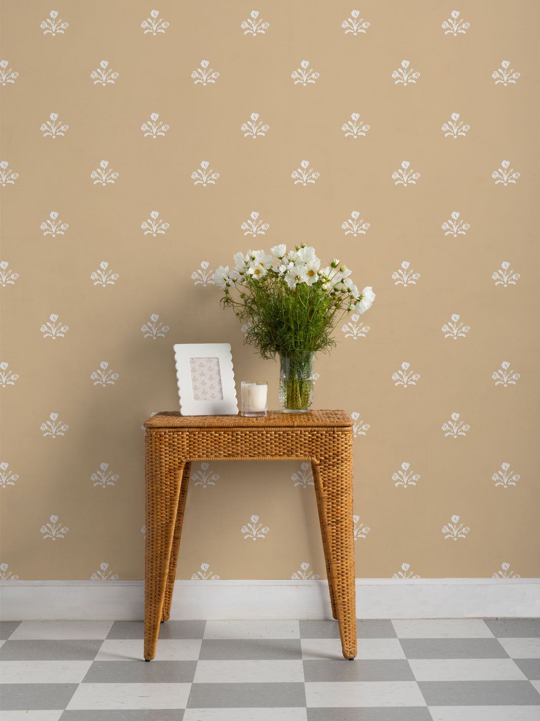 'Bennett Large' Wallpaper by Sugar Paper - Honeycomb