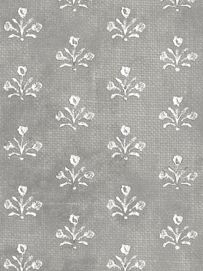 'Bennett Petite' Linen Fabric by Sugar Paper - Smoke