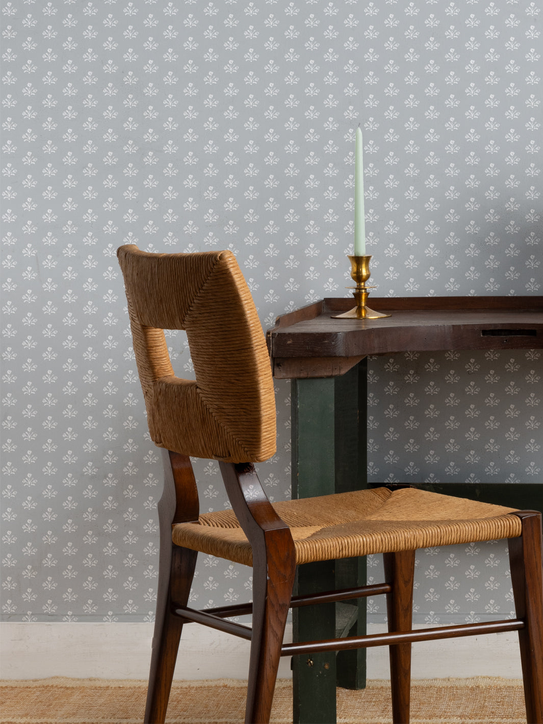 'Bennett Petite' Wallpaper by Sugar Paper - Dove