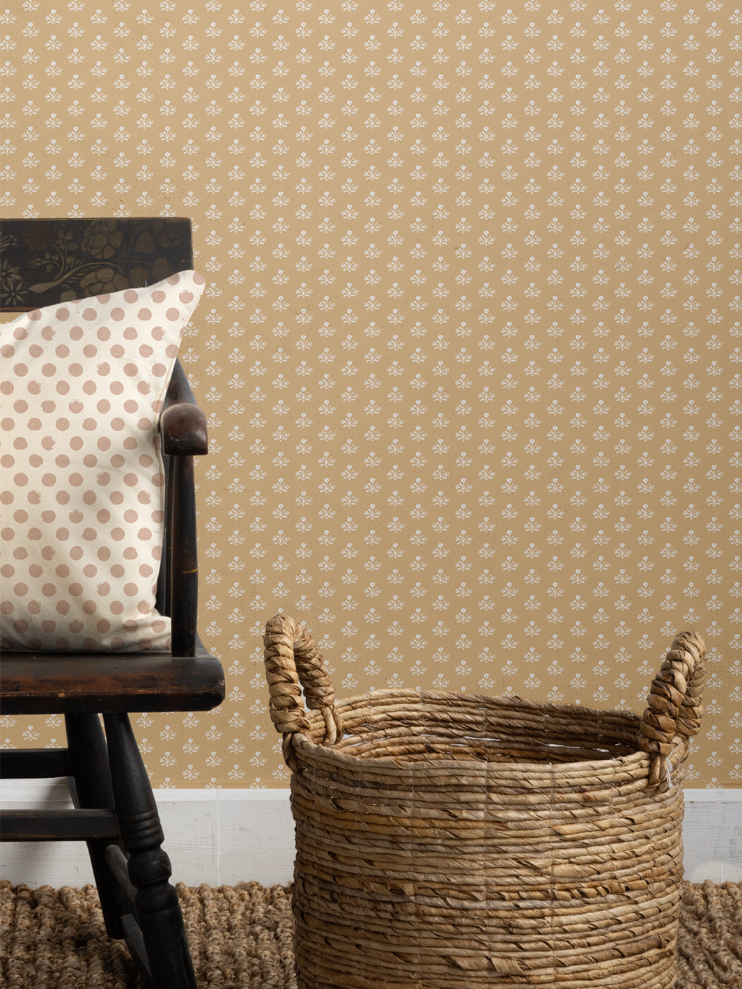 'Bennett Petite' Wallpaper by Sugar Paper - Honeycomb