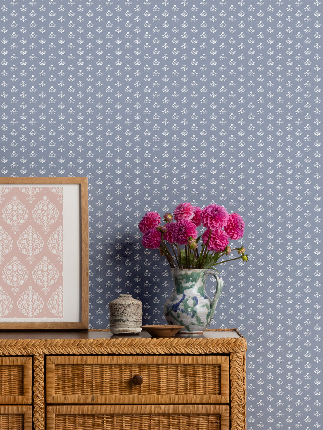 'Bennett Petite' Wallpaper by Sugar Paper - Slate