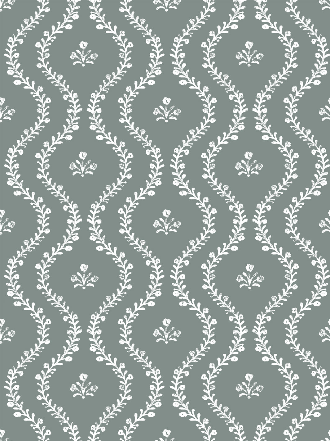 'Bennett Vine' Wallpaper by Sugar Paper - Forest