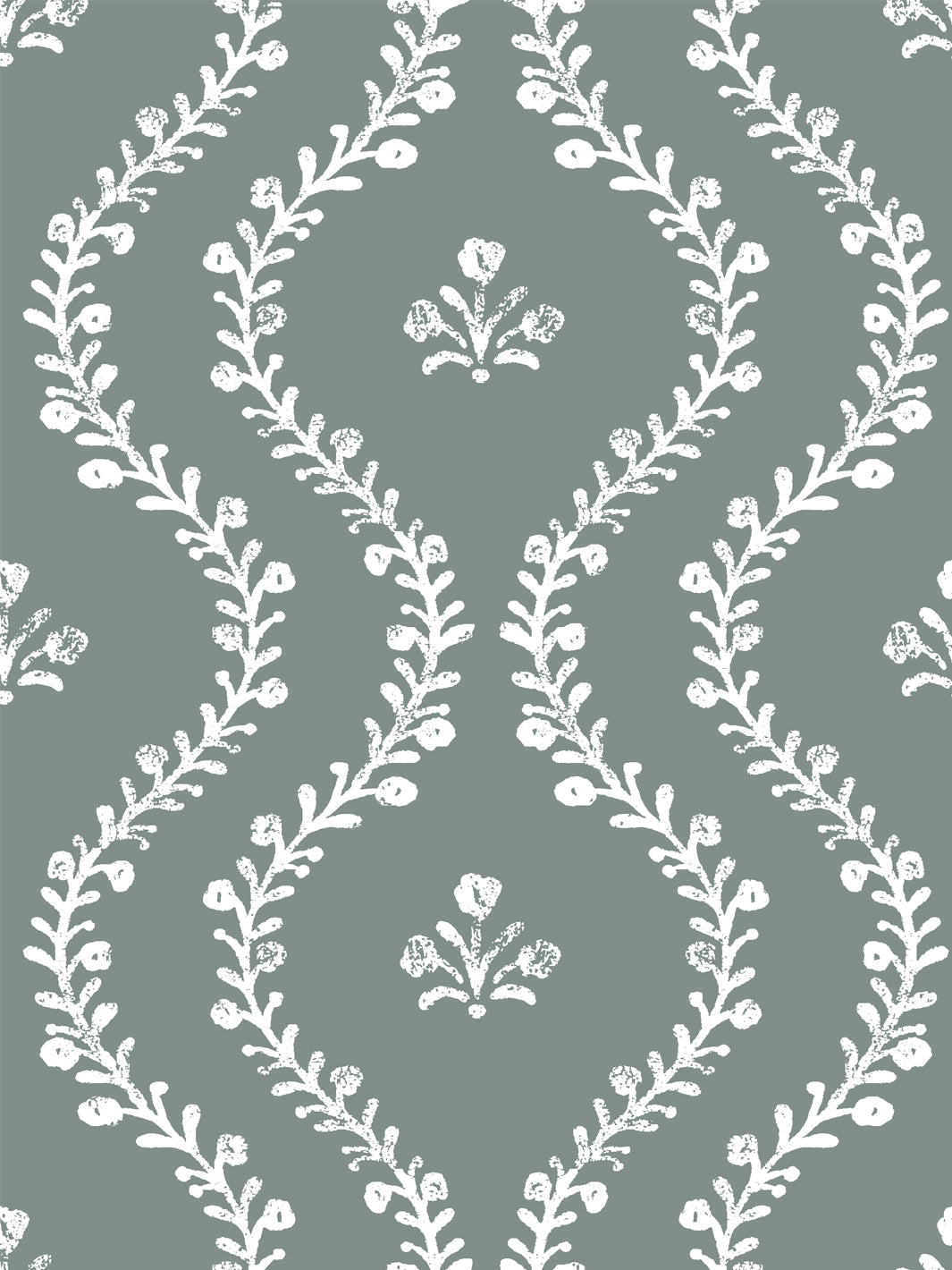 'Bennett Vine' Wallpaper by Sugar Paper - Forest