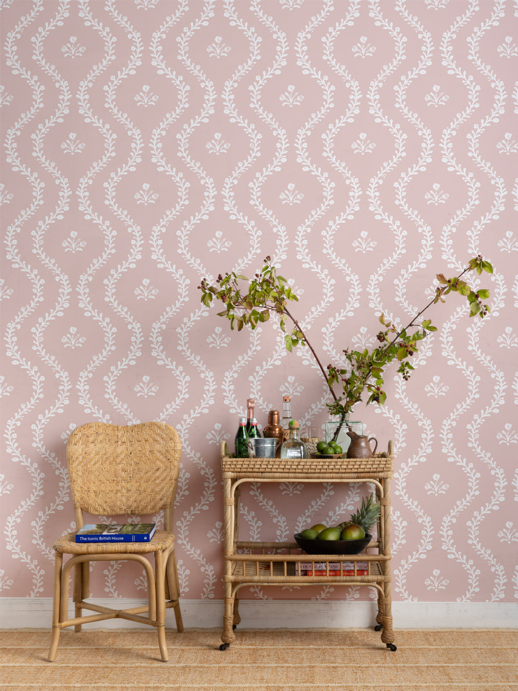 'Bennett Vine' Wallpaper by Sugar Paper - Petal