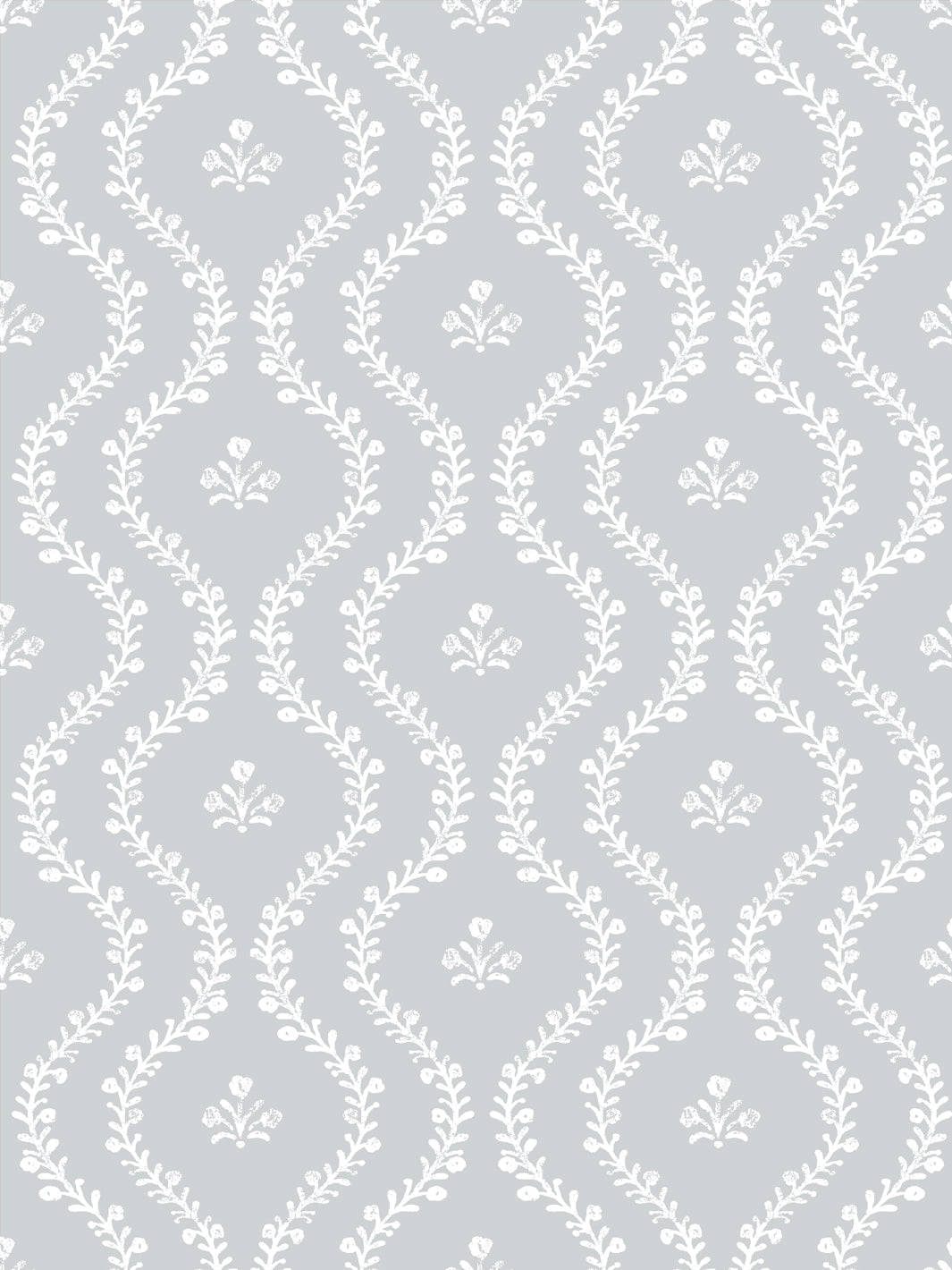 'Bennett Vine' Wallpaper by Sugar Paper - Dove