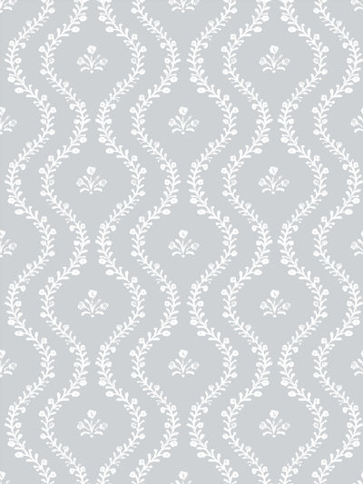 'Bennett Vine' Wallpaper by Sugar Paper - Dove