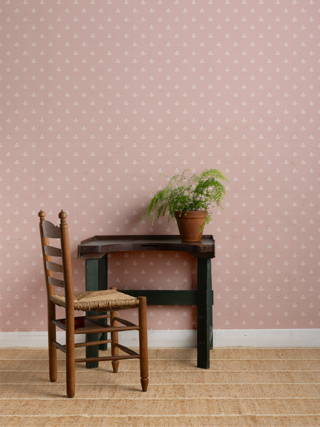 'Bennett' Wallpaper by Sugar Paper - Rose