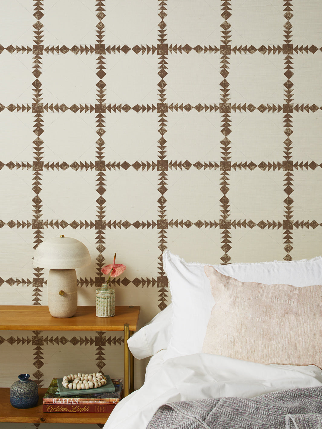 borden grasscloth wallpaper by nathan turner brown