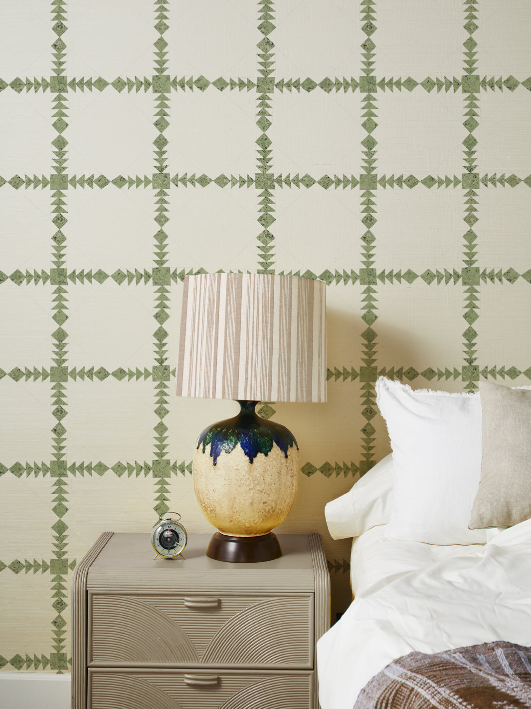 borden grasscloth wallpaper by nathan turner green