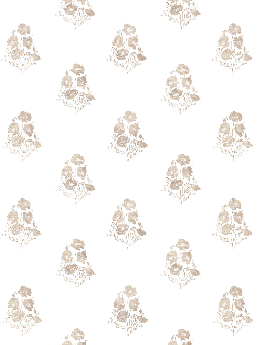 california poppy wallpaper by nathan turner neutral