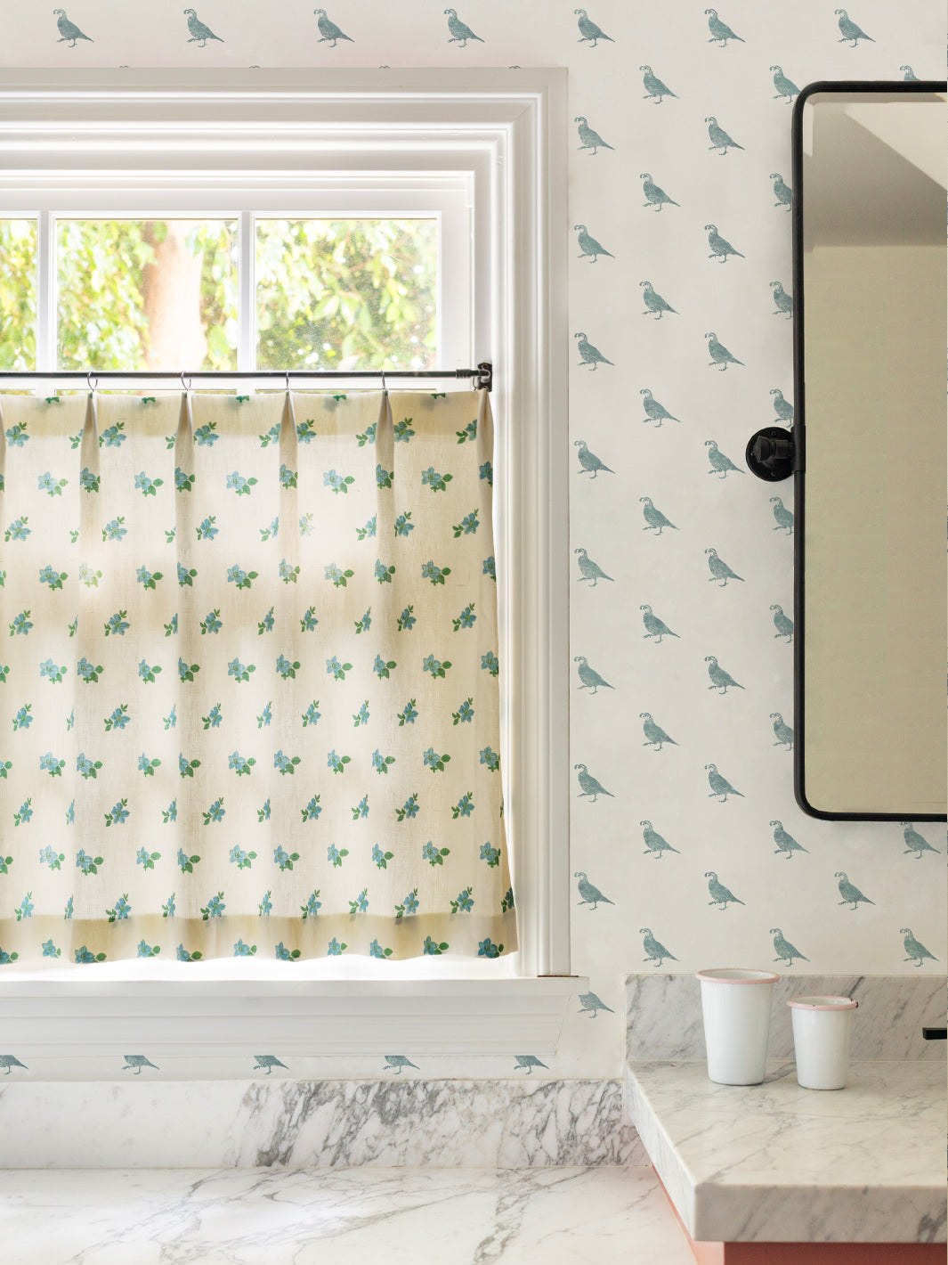 california quail grasscloth wallpaper by nathan turner seafoam