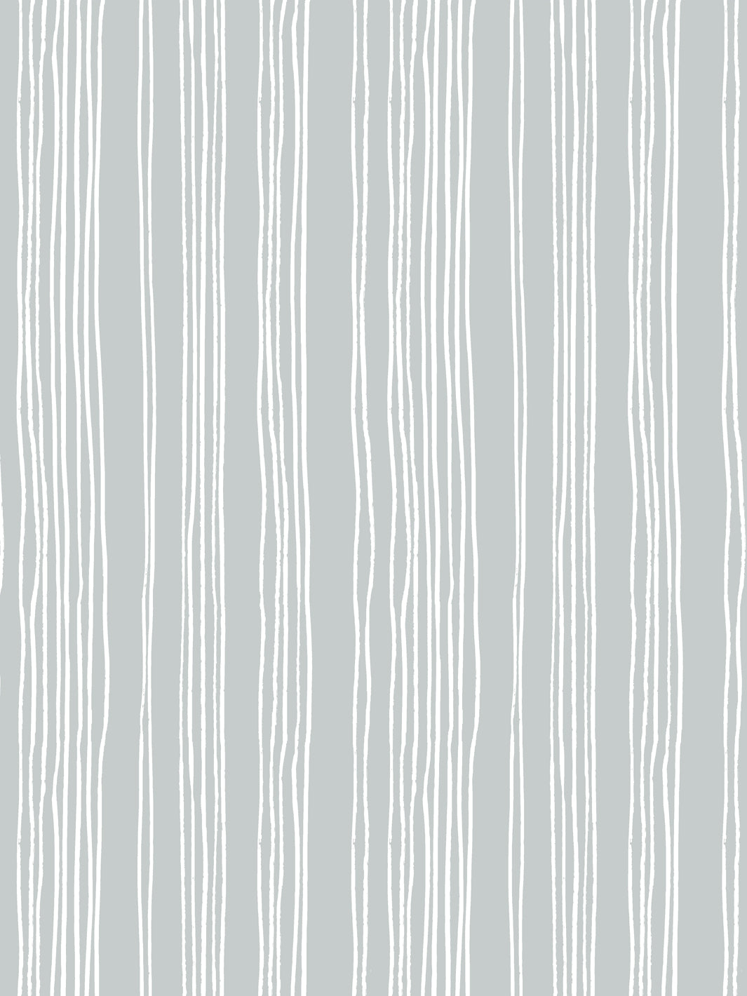 'Coastal Stripe' Wallpaper by Sugar Paper - Silver Sage