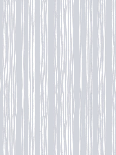 'Coastal Stripe' Wallpaper by Sugar Paper - Skylight