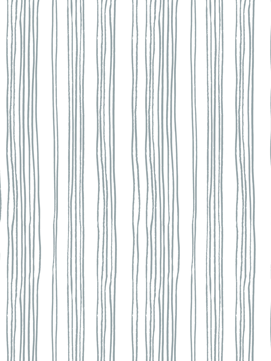 'Coastal Stripe (White Ground)' Wallpaper by Sugar Paper - Harbor