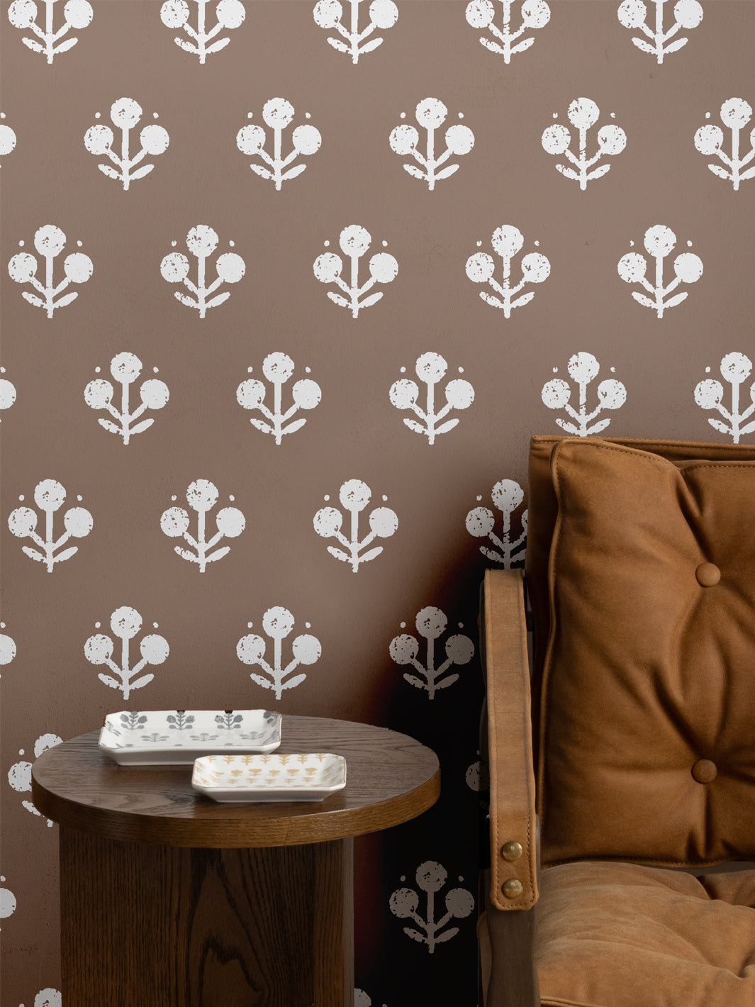 'Coco Large' Wallpaper by Sugar Paper - Fawn