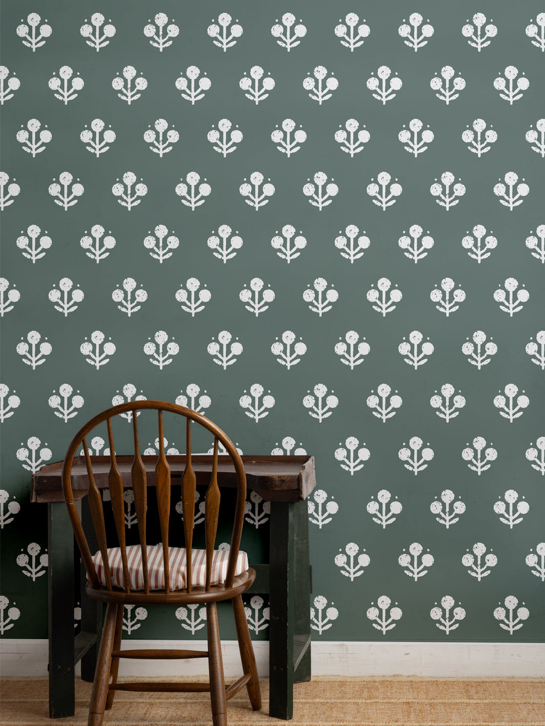 'Coco Large' Wallpaper by Sugar Paper - Forest