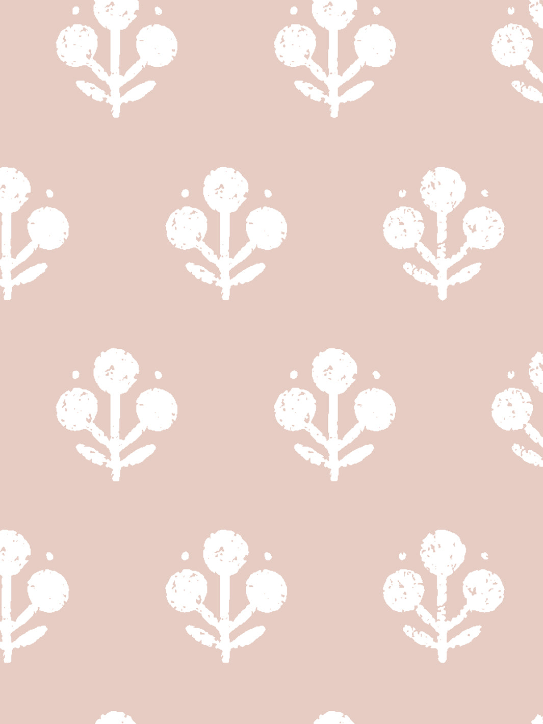 'Coco Large' Wallpaper by Sugar Paper - Rose