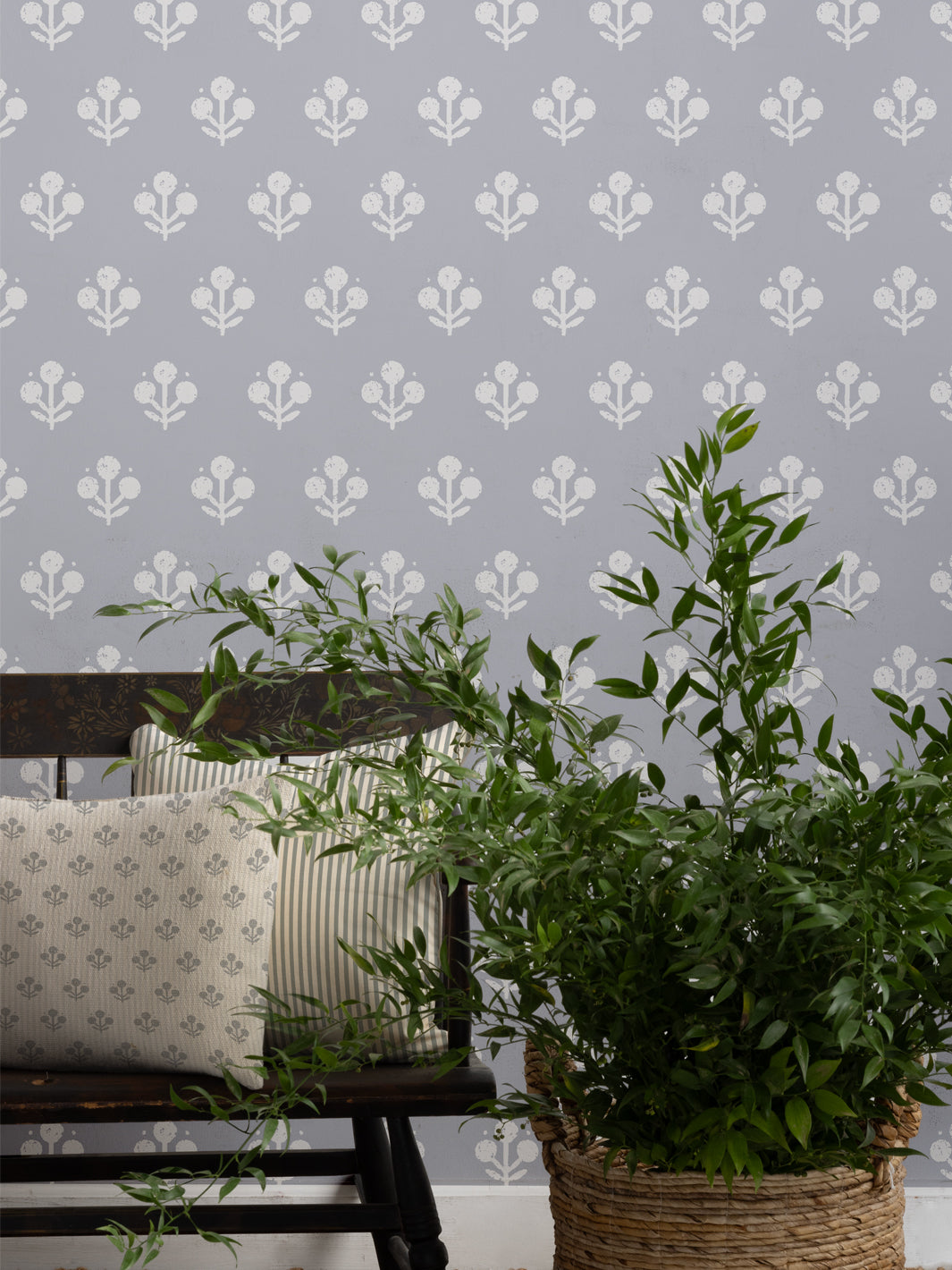 'Coco Large' Wallpaper by Sugar Paper - Skylight