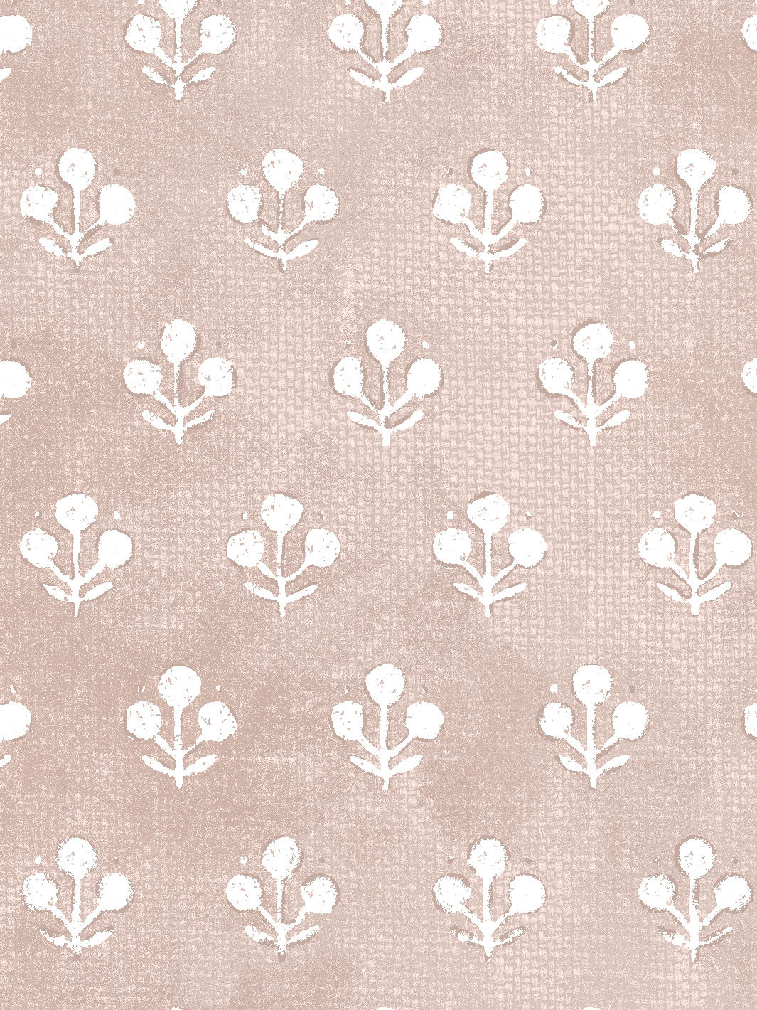 'Coco Petite' Linen Fabric by Sugar Paper - Rose