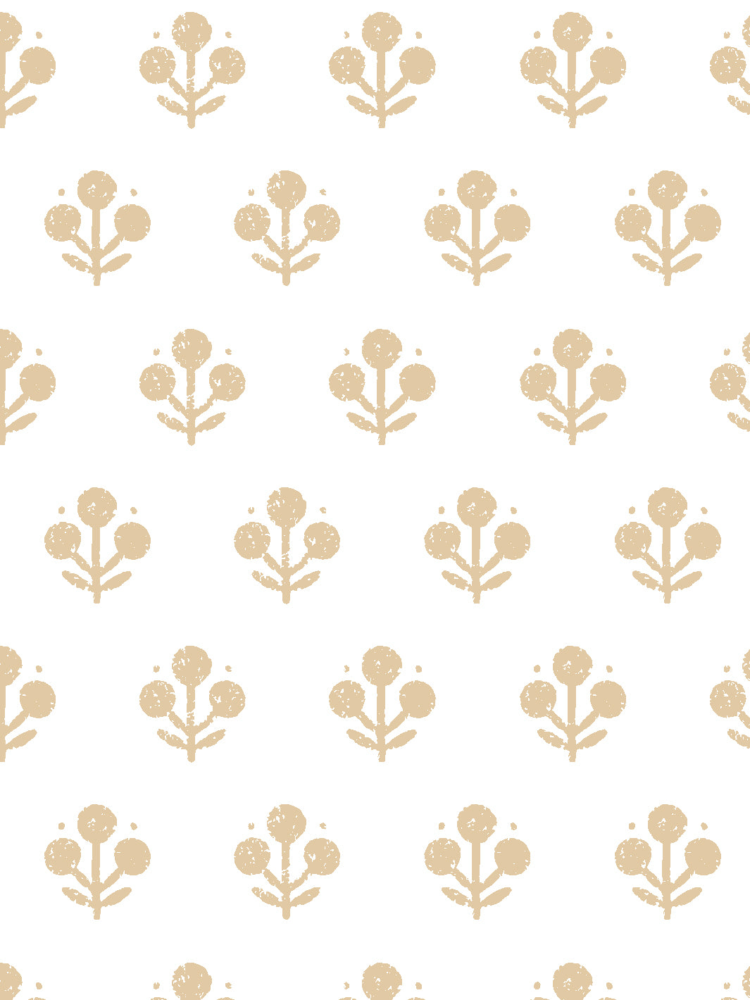 'Coco Petite (White Ground)' Wallpaper by Sugar Paper - Honeycomb