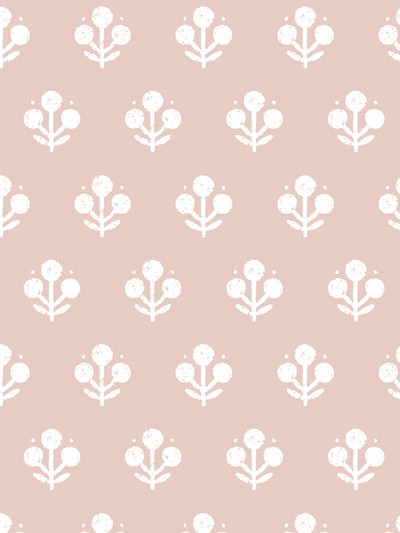 'Coco Petite' Wallpaper by Sugar Paper - Rose