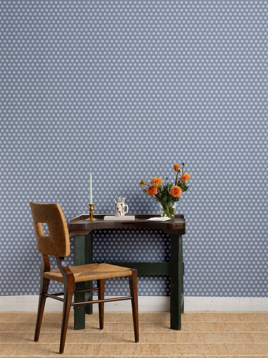 'Coco Petite' Wallpaper by Sugar Paper - Slate