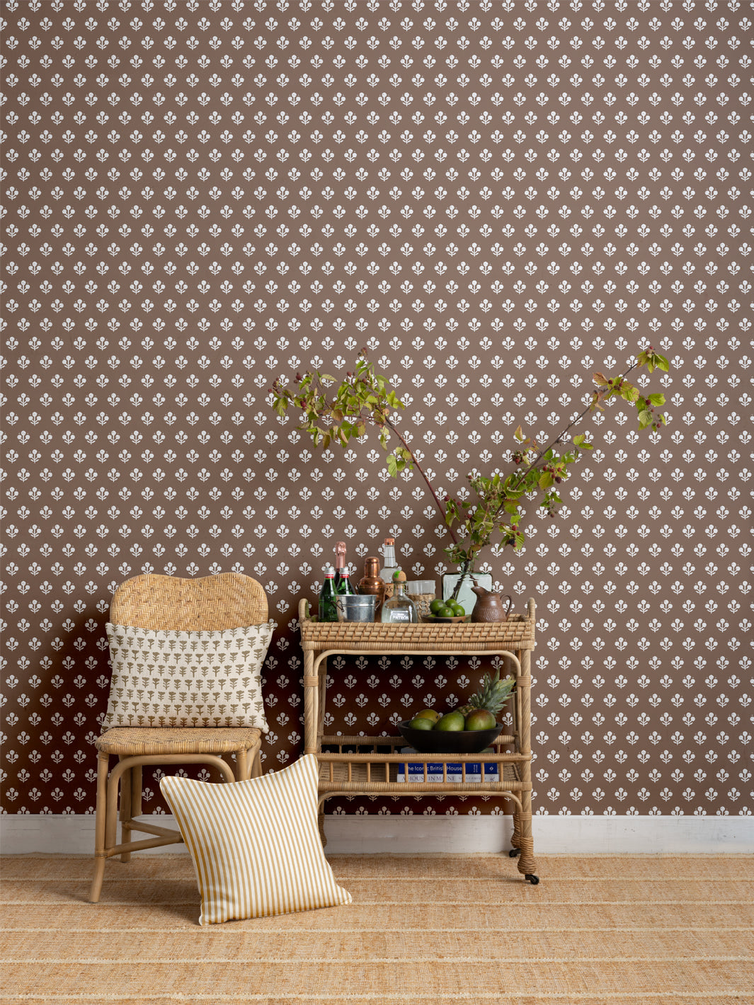 'Coco' Wallpaper by Sugar Paper - Fawn