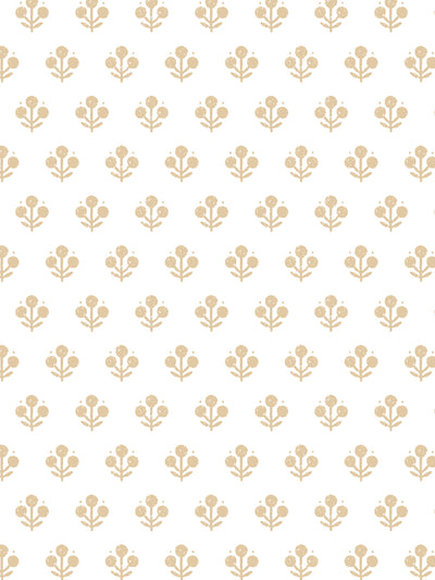 'Coco (White Ground)' Wallpaper by Sugar Paper - Honeycomb