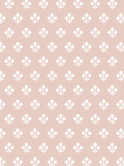 'Coco' Wallpaper by Sugar Paper - Rose