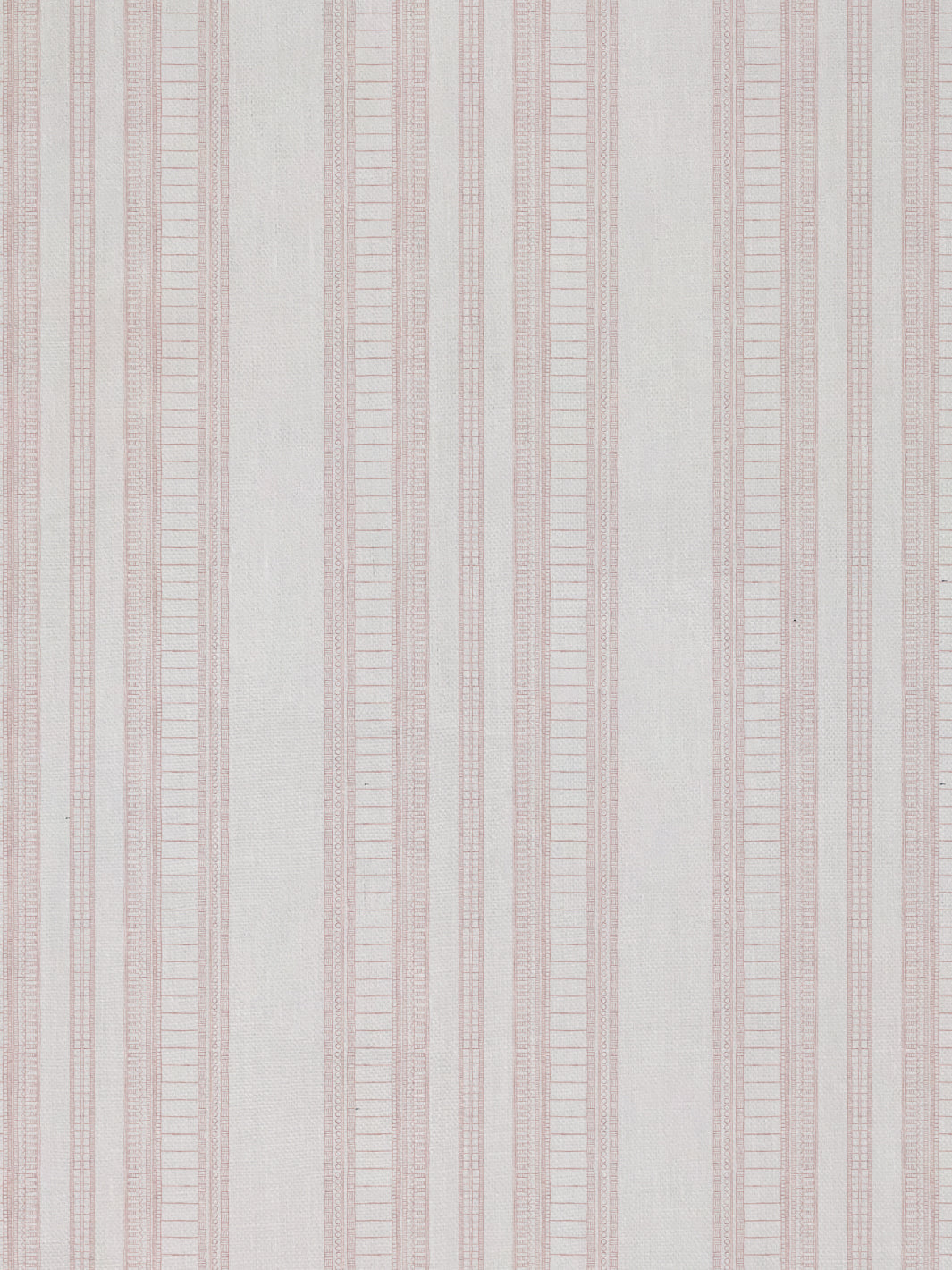 doodle stripe linen fabric by nathan turner pink