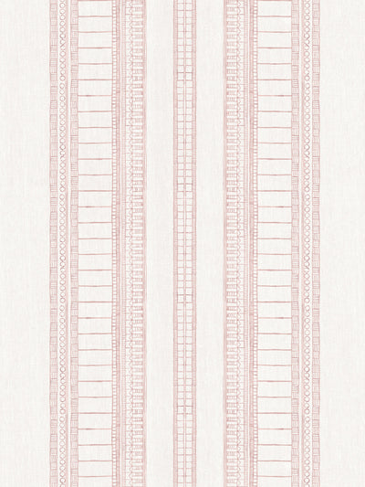 doodle stripe wallpaper by nathan turner pink