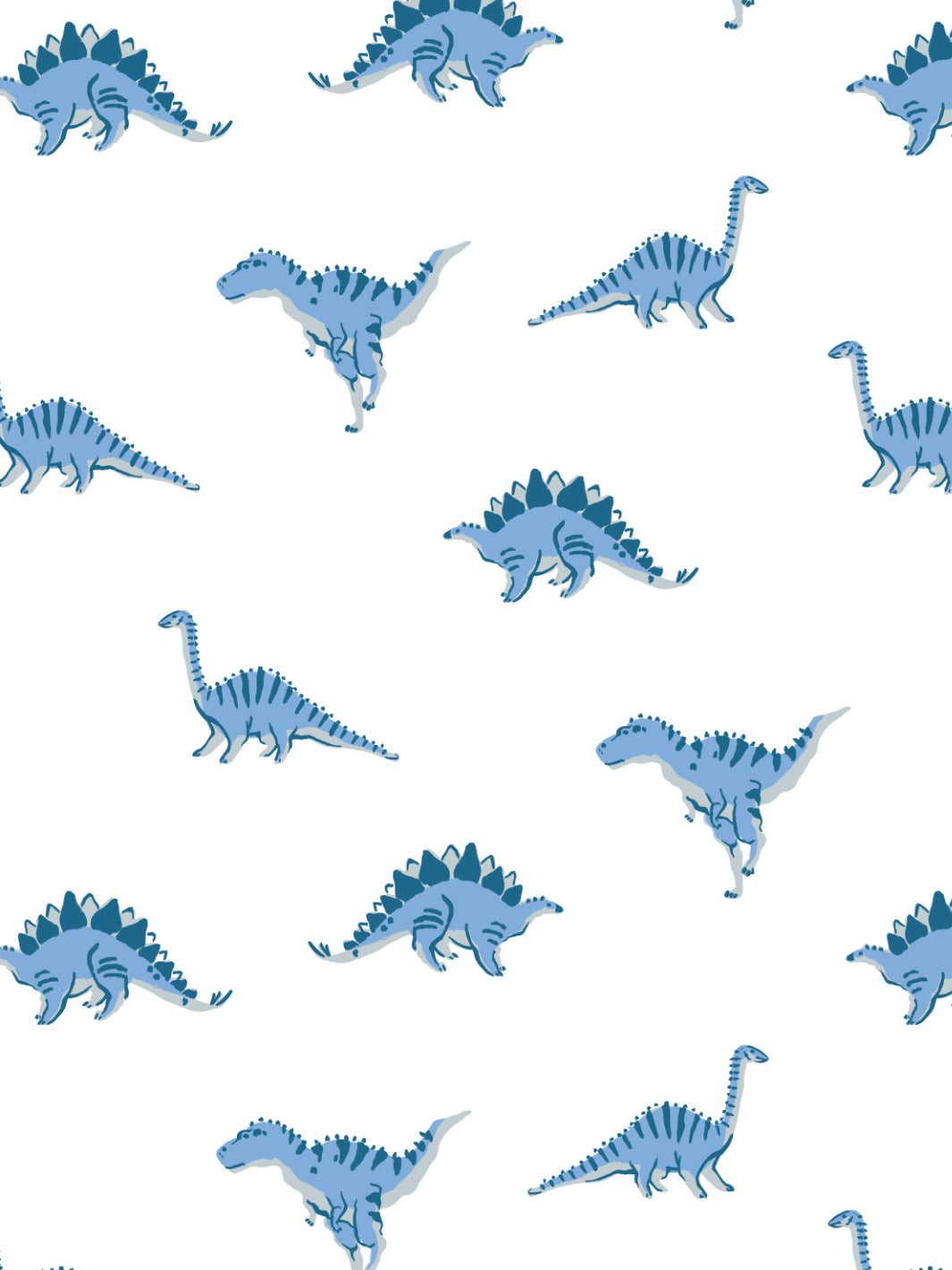 el dorado dinos wallpaper by tea collection blues