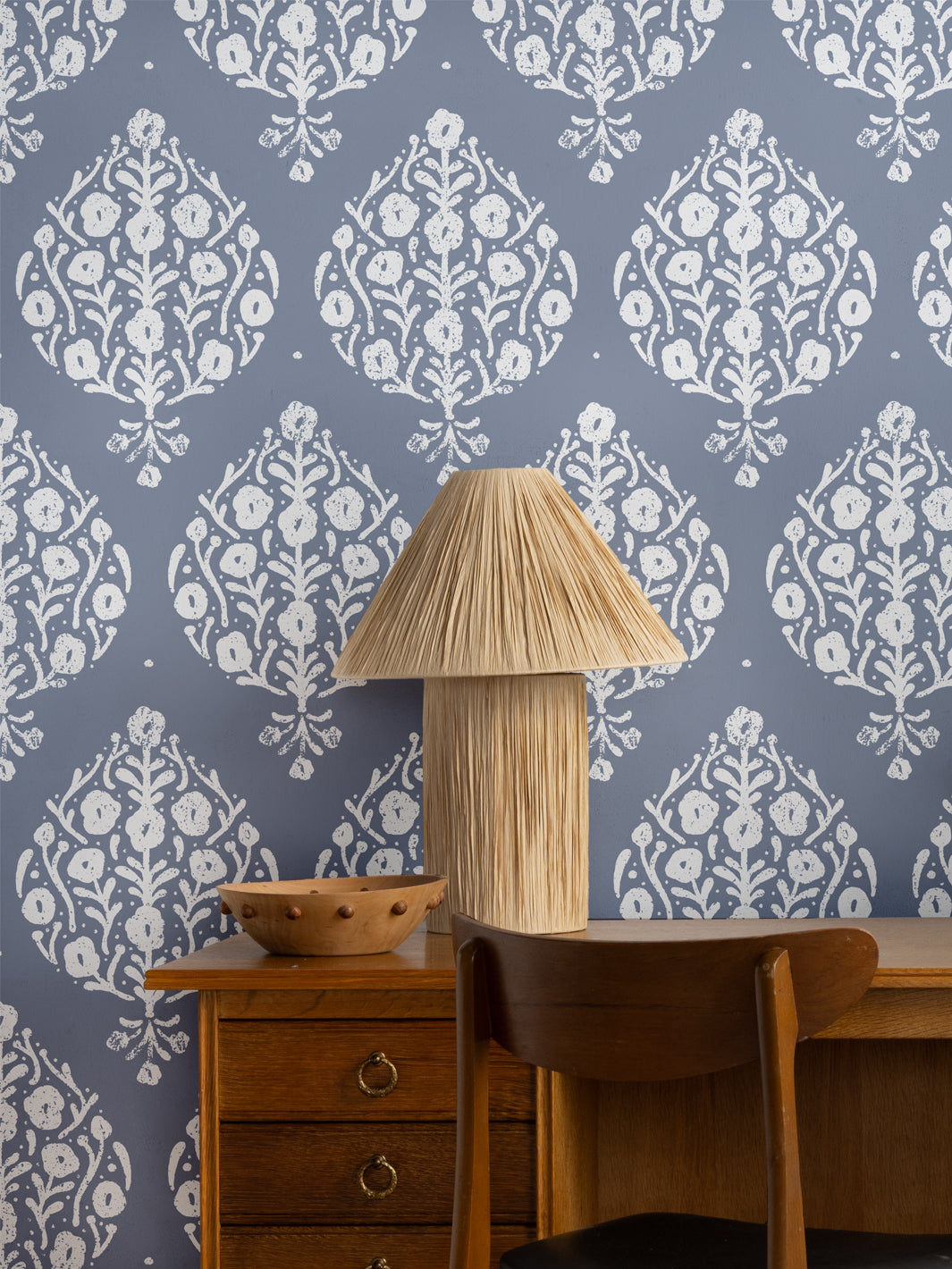 'Eleanor' Wallpaper by Sugar Paper - Slate