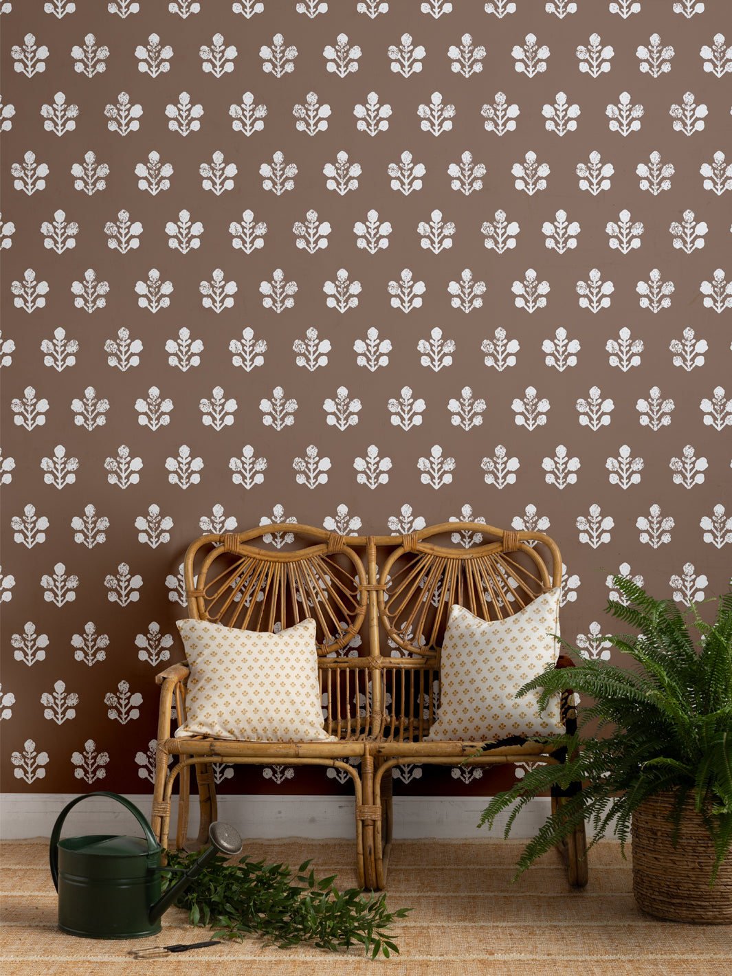 'Ensley Large' Wallpaper by Sugar Paper - Fawn