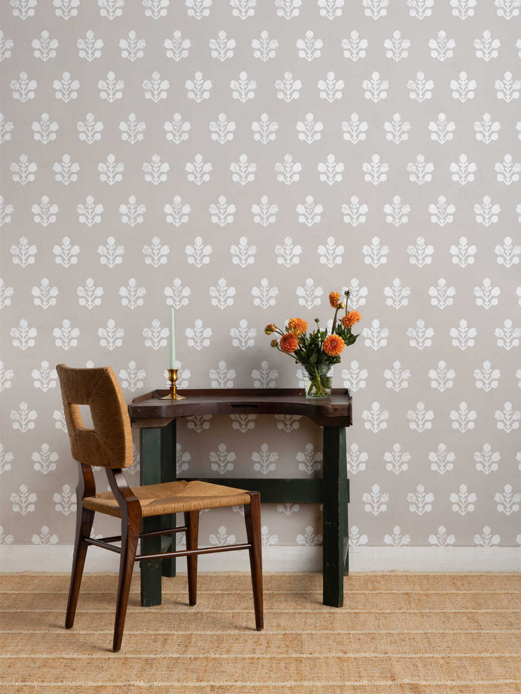 'Ensley Large' Wallpaper by Sugar Paper - Khaki