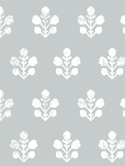 'Ensley Large' Wallpaper by Sugar Paper - Silver Sage