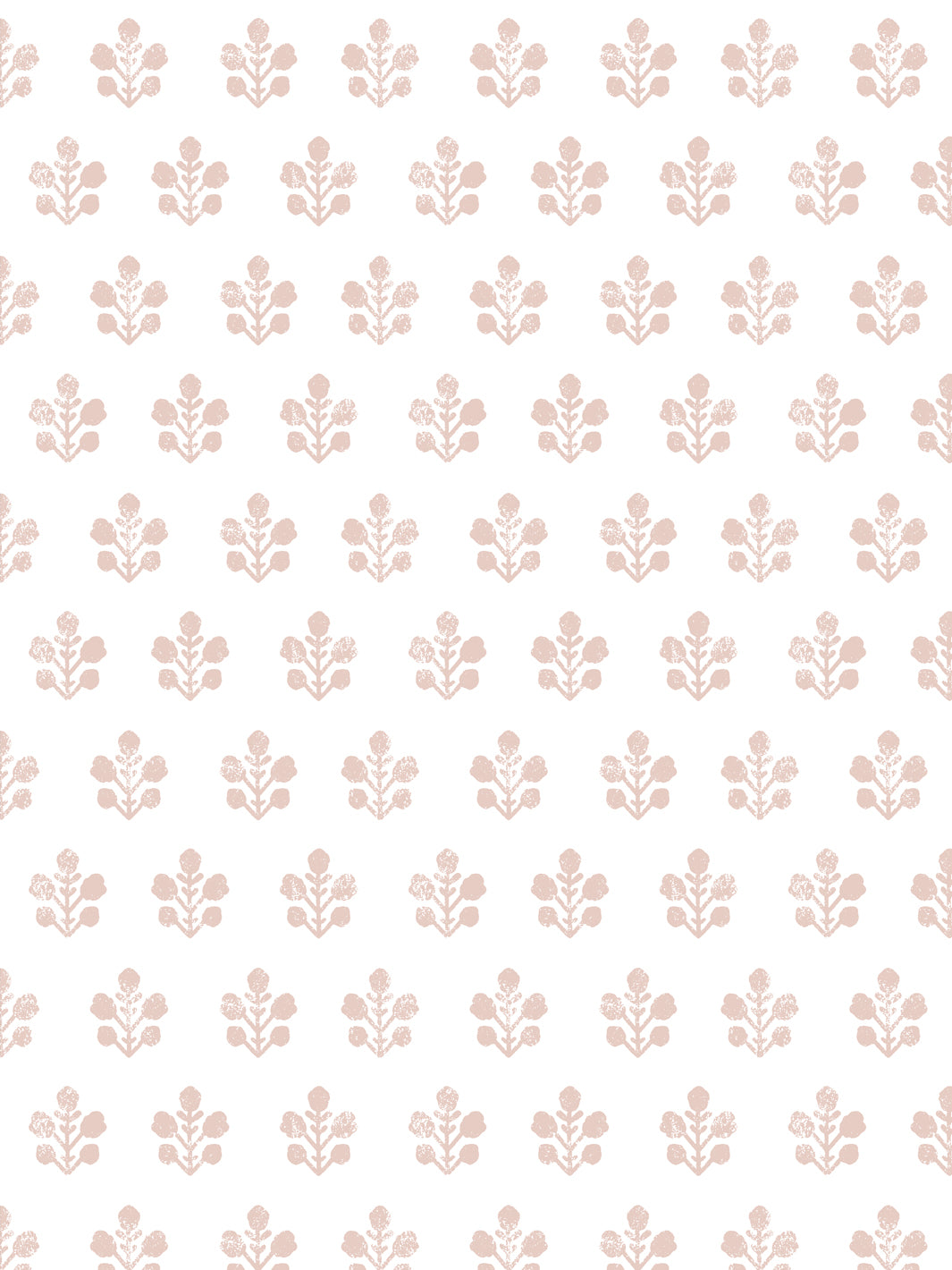 'Ensley (White Ground)' Wallpaper by Sugar Paper - Rose