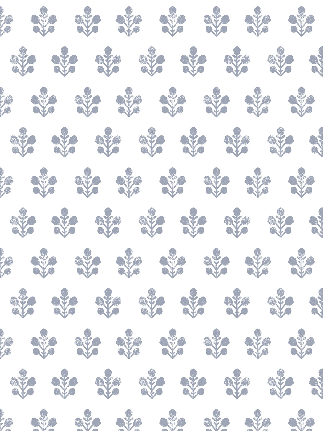 'Ensley (White Ground)' Wallpaper by Sugar Paper - Slate