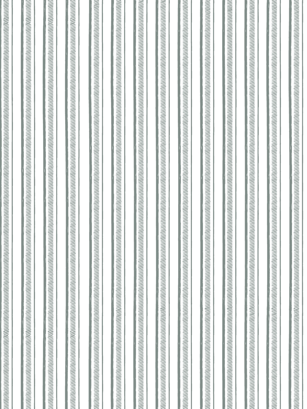 'Hatch Stripe' Wallpaper by Sugar Paper - Forest